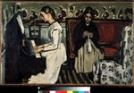 Cézanne, Paul - Mädchen am Klavier (Tannhäuser-Ouvertüre)
